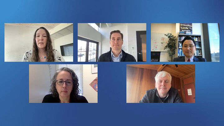 five experts discuss advances in artificial intelligence in zoom meeting
